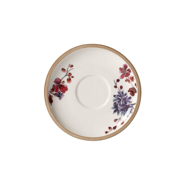 Artesano Provencal Lavender - Tazza da caffè con piattino (Set da 6)
