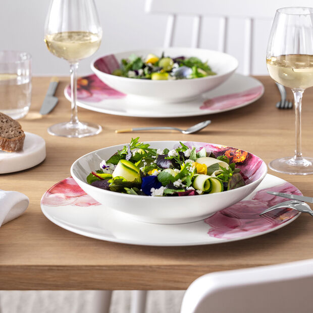 Rose Garden - Piatto da buffet Coupe (Set da 2)
