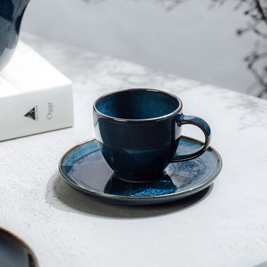 Crafted Denim – Espressotassen (4er-Set)