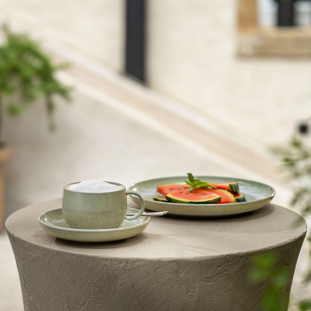 Perlemor Alga - Kaffeetassenuntertasse (4er-Set)