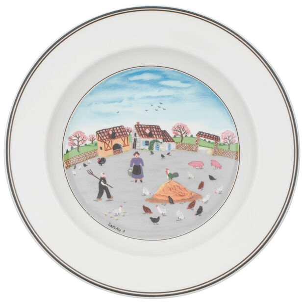 Design Naif - Ciotola da zuppa Country Yard (Set da 6)