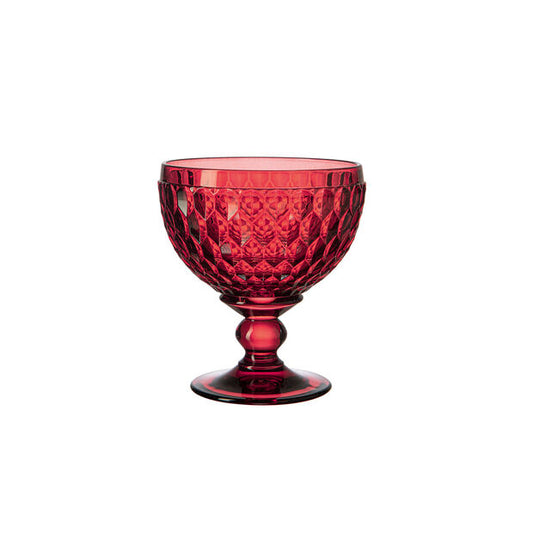 Boston Coloured - Champagnerschale rot (6er-Set)