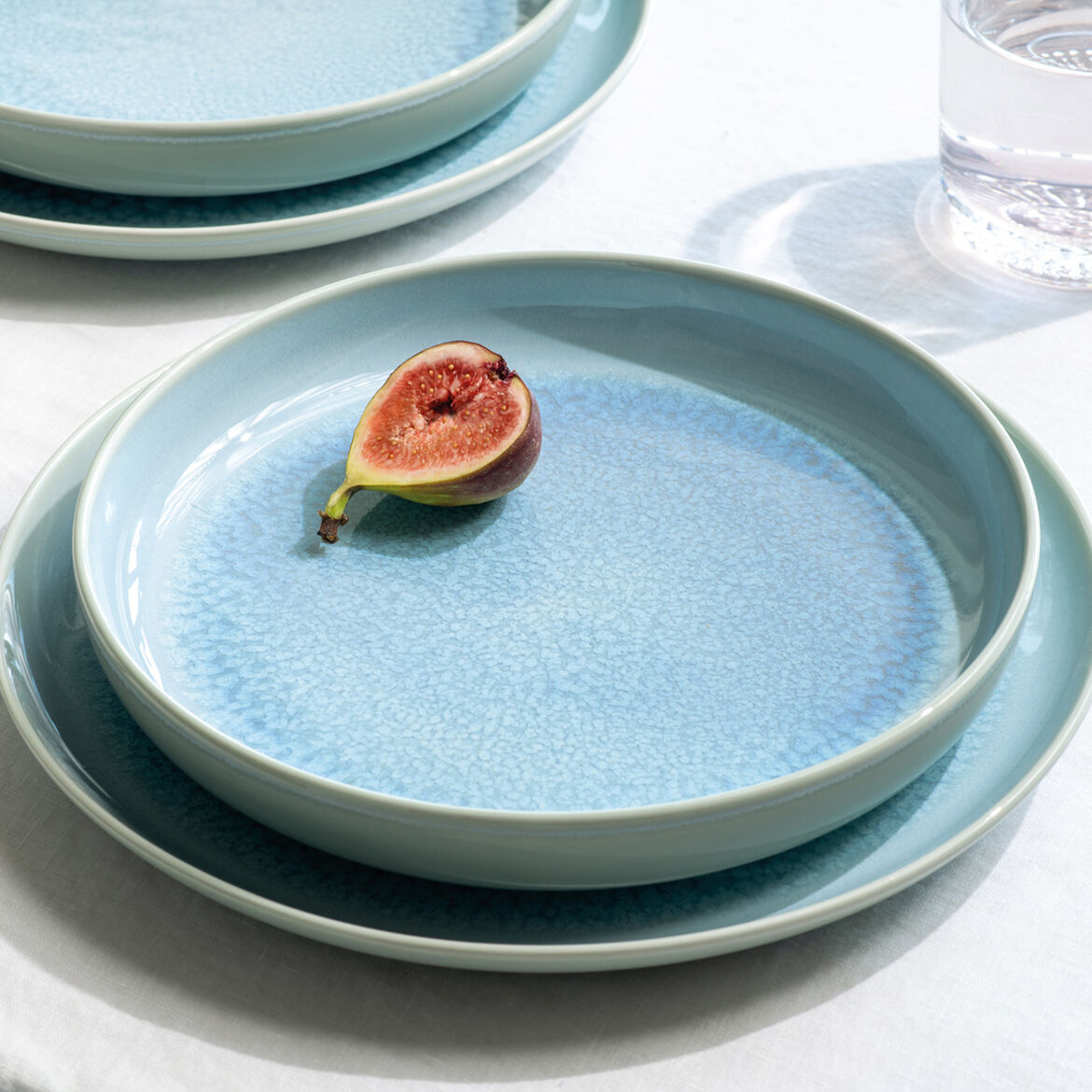 Crafted Blueberry - Piatto Fondo Individuale (Set da 4)