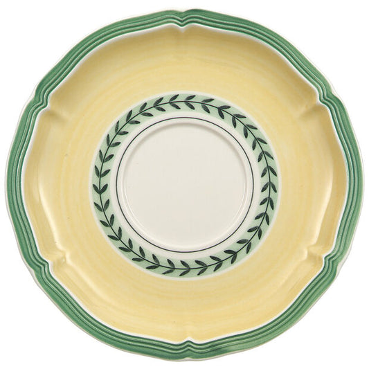 French Garden Fleurence - Set 6 Tazza Colazione / Zuppa Crema con Piattino