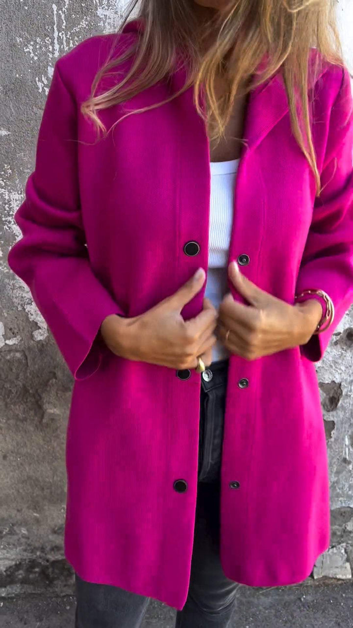 SALDI SBARAZZO🔥 Giacca casual monopetto con cappuccio