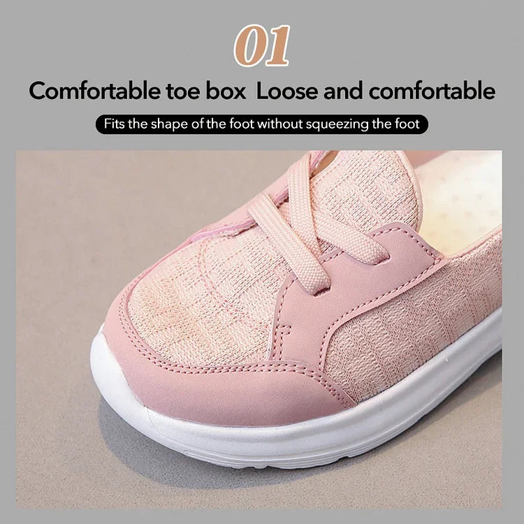 Women's Breathable Slip On Arch Support Non-slip Shoes