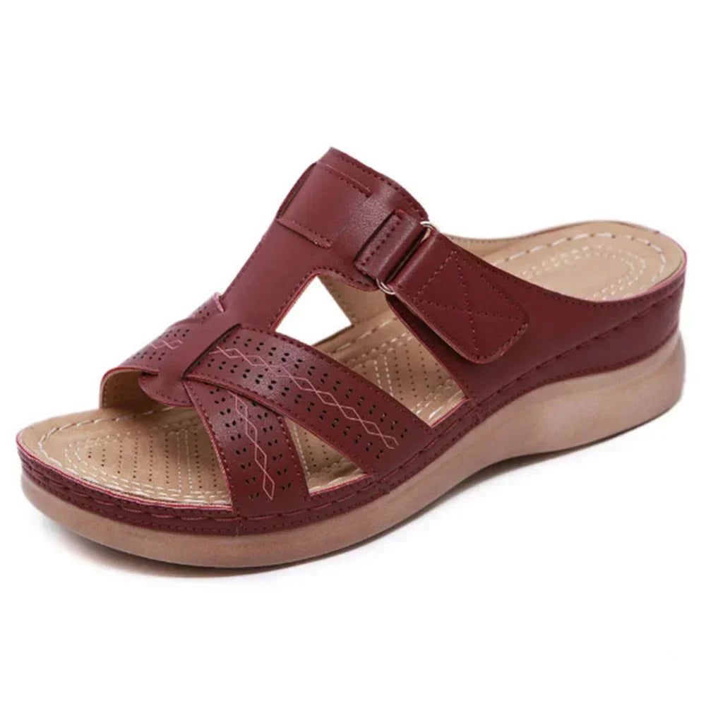 🔥Ultimo Giorno Sconto 60%🔥 - Sandalo Vintage Comodo e di Lusso con Punta Aperta