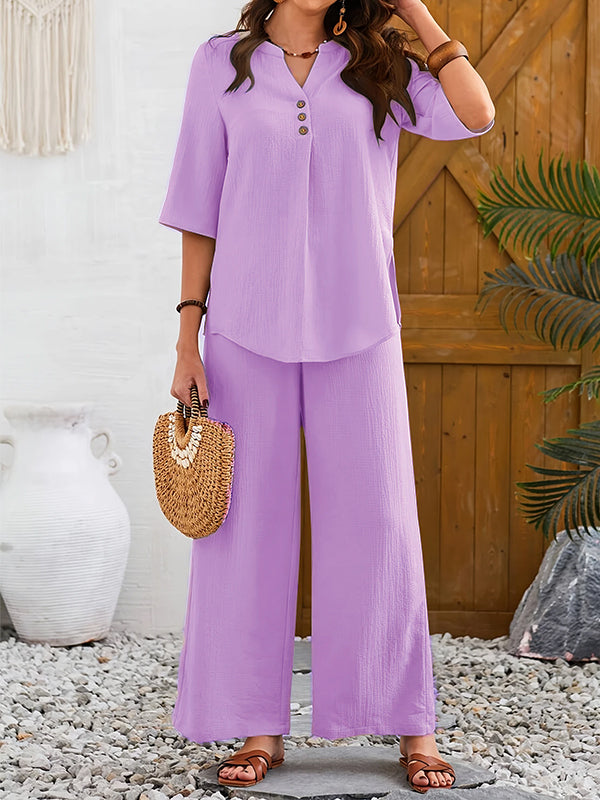 ⏰ ULTIMO GIORNO SCONTO DEL 50% 💥 Tuta Larga Casual da Donna in Cotone