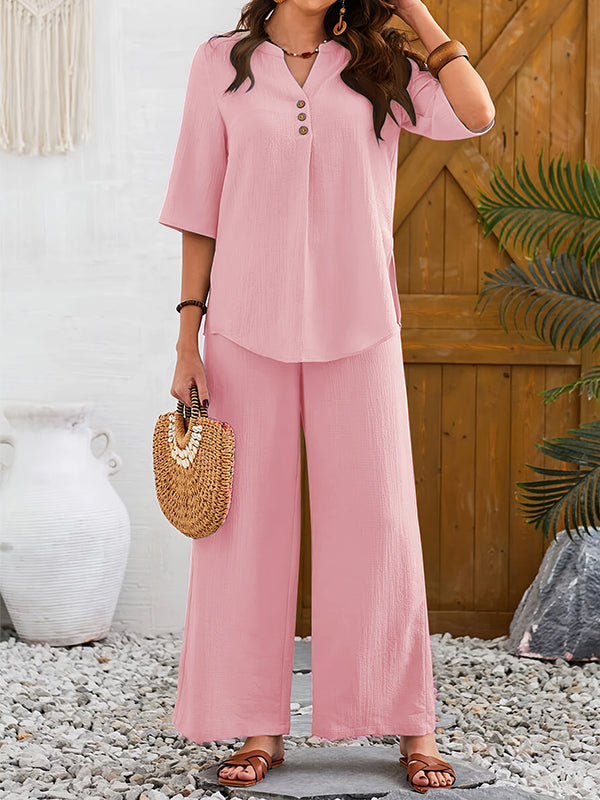 ⏰ ULTIMO GIORNO SCONTO DEL 50% 💥 Tuta Larga Casual da Donna in Cotone