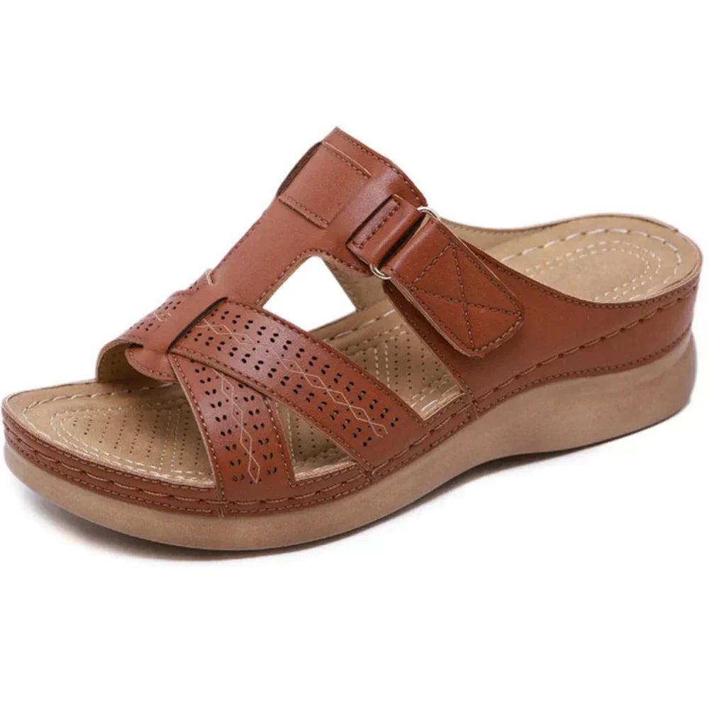 🔥Ultimo Giorno Sconto 60%🔥 - Sandalo Vintage Comodo e di Lusso con Punta Aperta