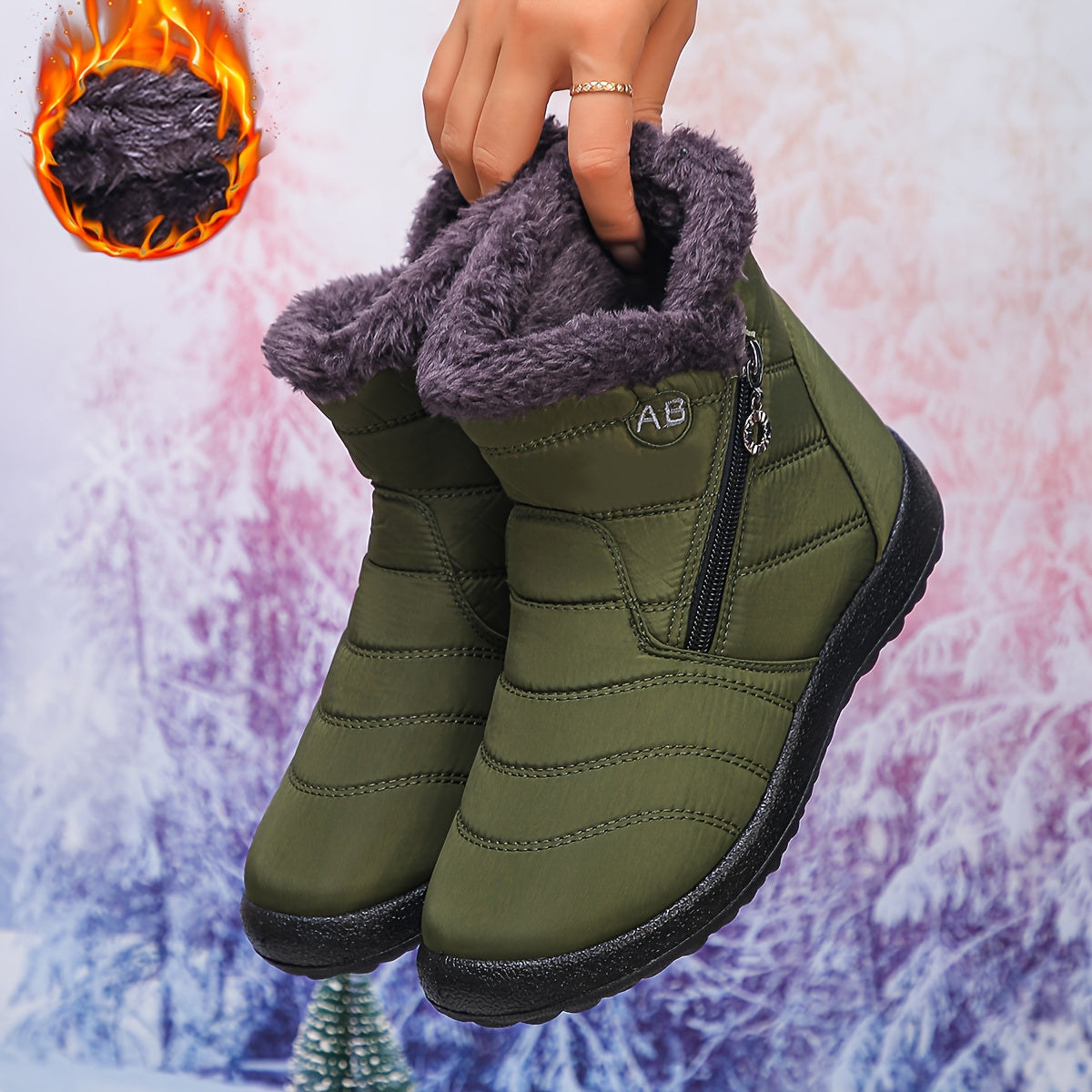 🔥Ultimo Giorno Promozione Sconto 50% - Stivali Ortpedici Invernali Comodi Impermeabili Antiscivolo da Donna