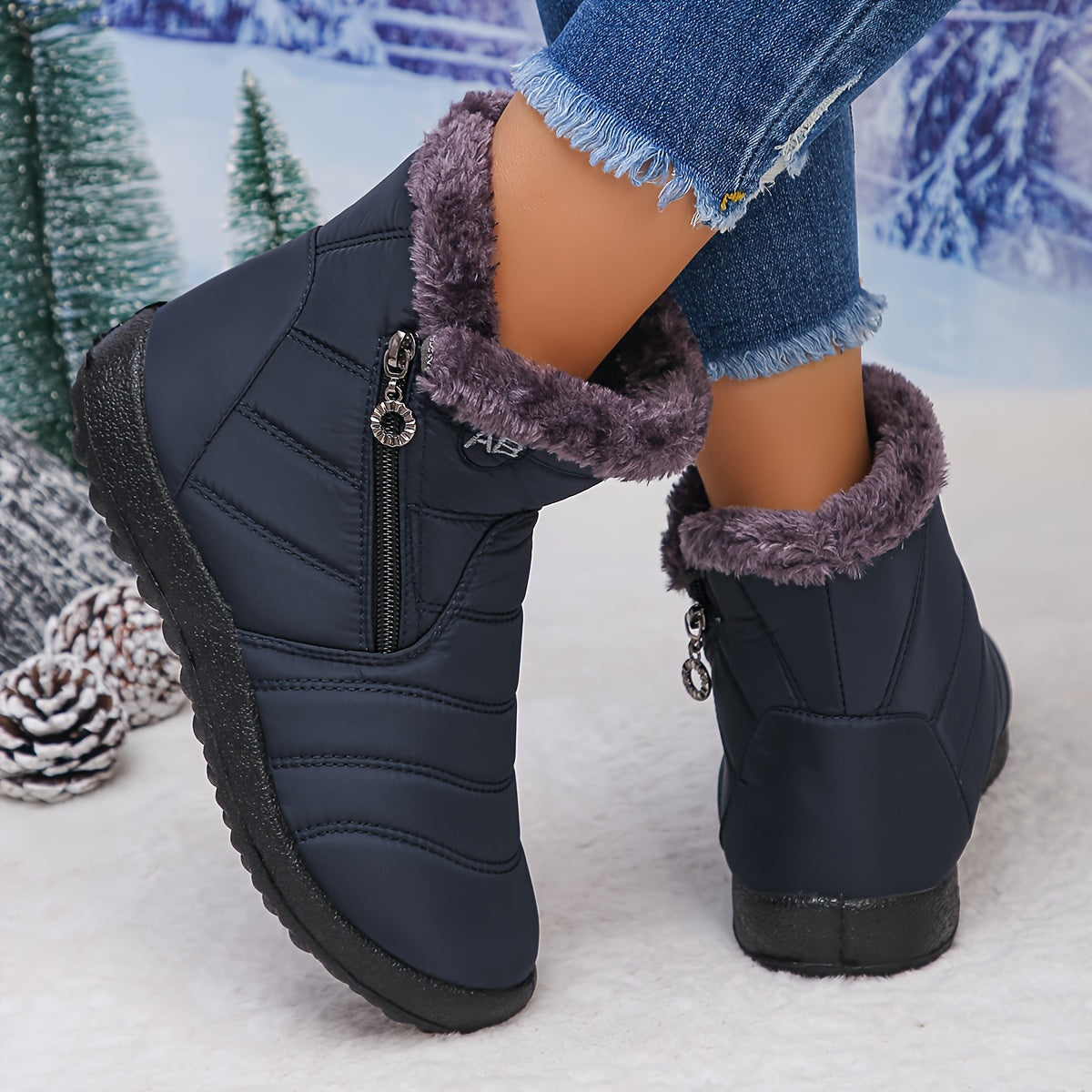 🔥Ultimo Giorno Promozione Sconto 50% - Stivali Ortpedici Invernali Comodi Impermeabili Antiscivolo da Donna