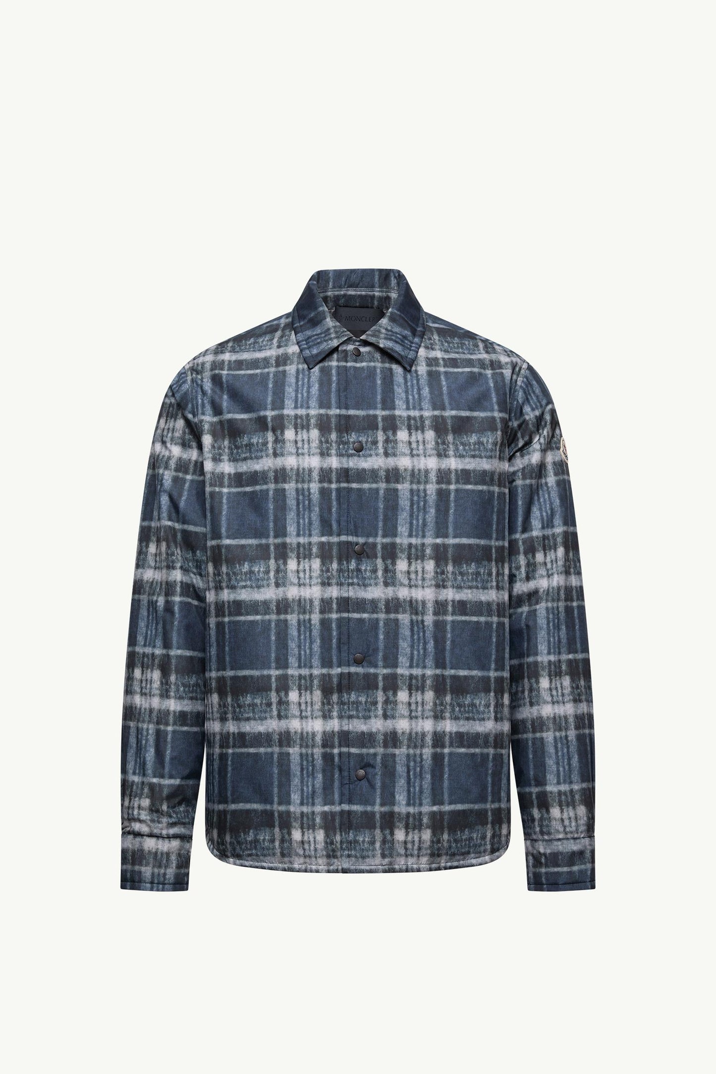 Check Padded Shirt Jacket