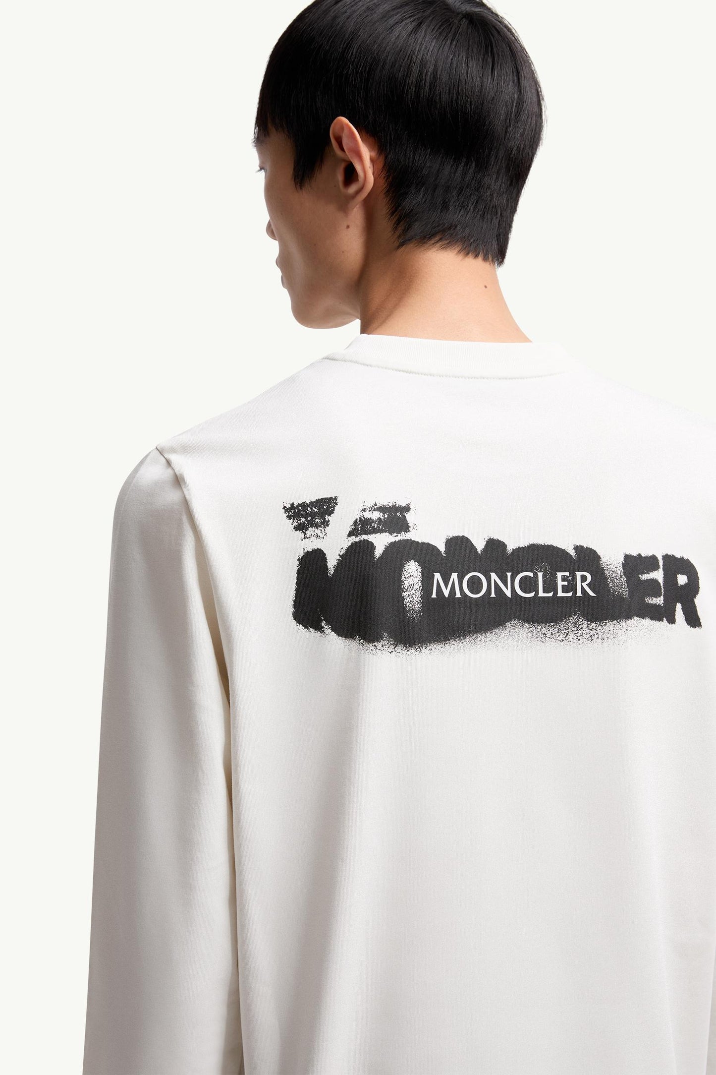 Graphic Logo Long Sleeve Cotton T-Shirt