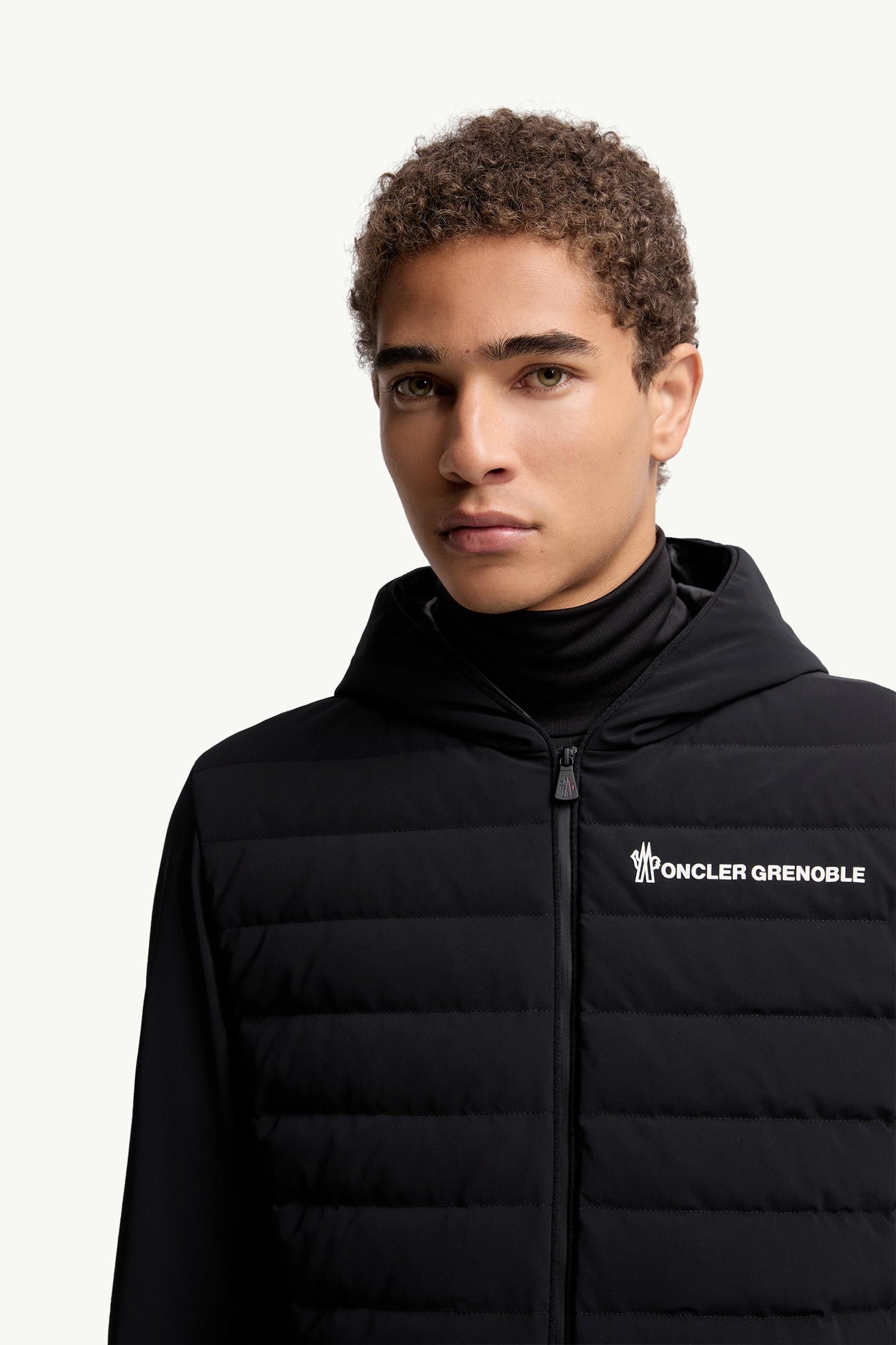 Padded Zip-Up Sweatshirt