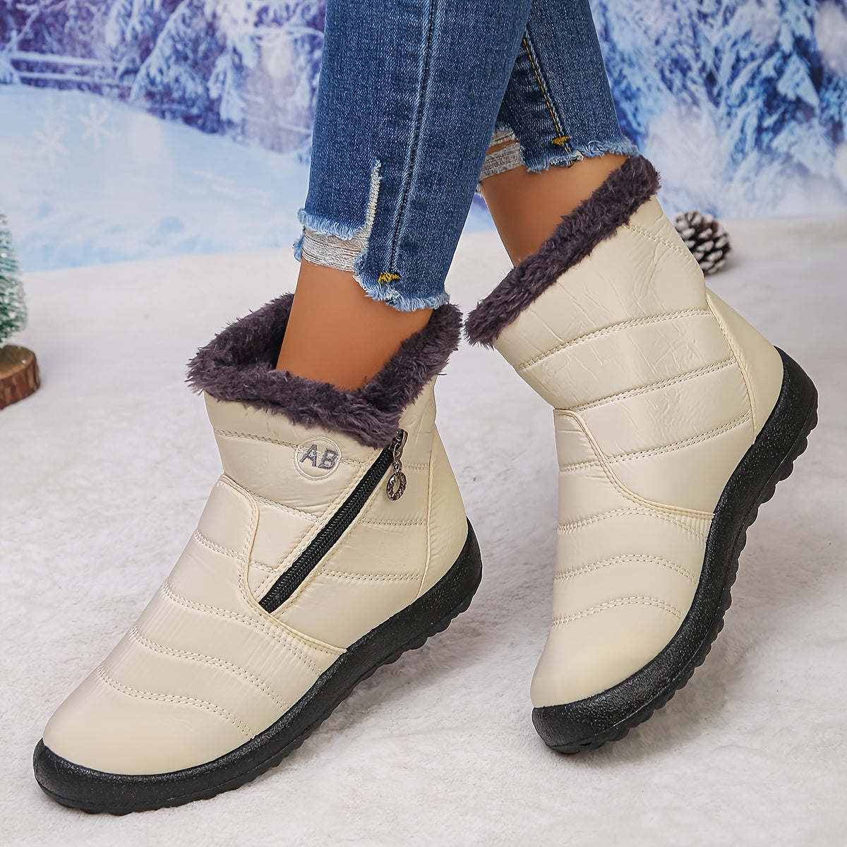 🔥Ultimo Giorno Promozione Sconto 50% - Stivali Ortpedici Invernali Comodi Impermeabili Antiscivolo da Donna