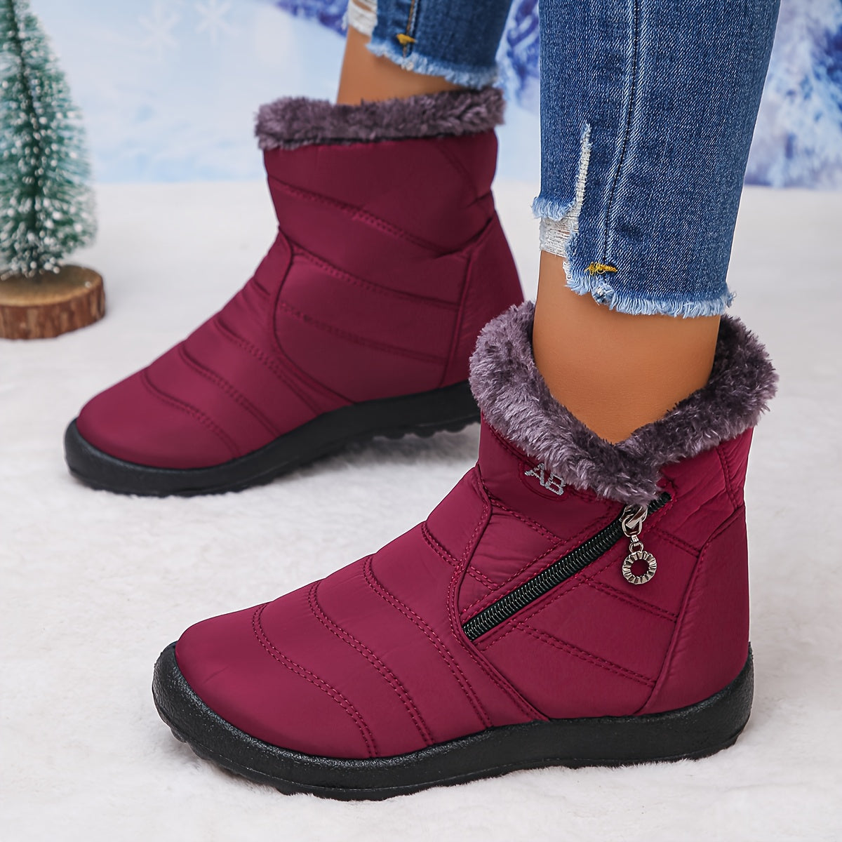 🔥Ultimo Giorno Promozione Sconto 50% - Stivali Ortpedici Invernali Comodi Impermeabili Antiscivolo da Donna
